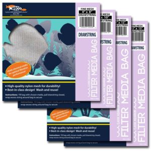 Weco Classic Filter Media Fine Mesh Zipper 6"×10"