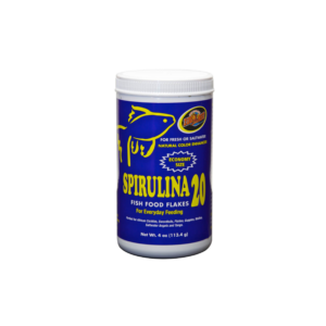 Spirulina 20 Fish Food Flakes (4oz)