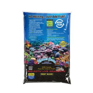 Nature's Ocean Bio-Activ Live Aragonite Black Beach Live Sand 20 lb