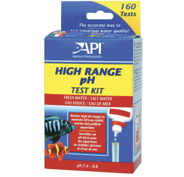 API High Range pH Test Kit for Freshwater and Saltwater Aquarium