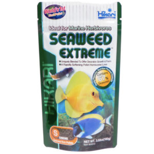 Hikari USA Seaweed Extreme Pellets Fish Food 3.52 oz, Small
